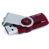 Pen Drive Kingston DT101G2 8GB Vermelho